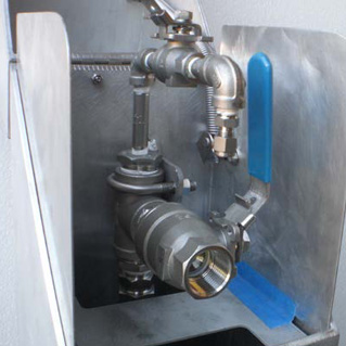 EZ‑02 FCW‑ST specialty sampling station with custom hardware