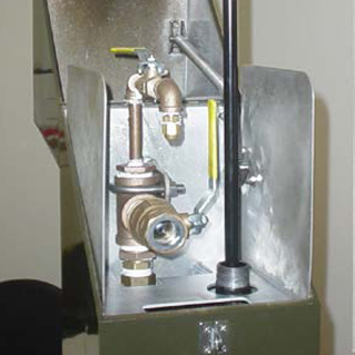 EZ‑02 FCW freeze‑proof sampling station with flushing valve