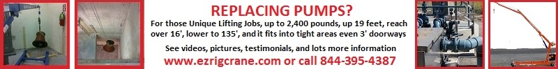 EZRig Crane pump-replacement ad